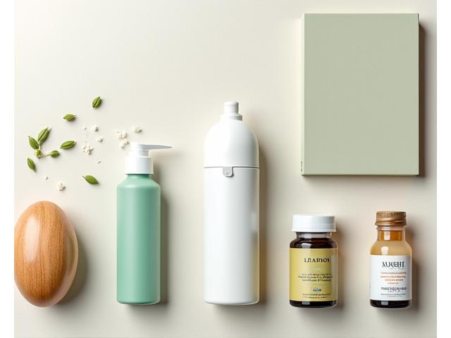 Various wellness products laid out neatly, ready for review or discussion.